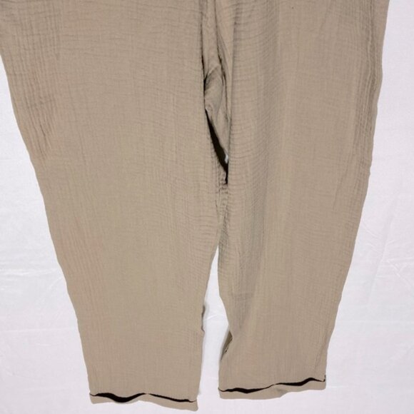 Smash + Tess for The Jilly Box Beige Organic Cotton Romper Jumpsuit S NWT - Picture 15 of 16